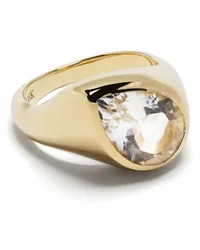 Octavia Elizabeth 18kt Gelbgoldring mit Diamanten Gold