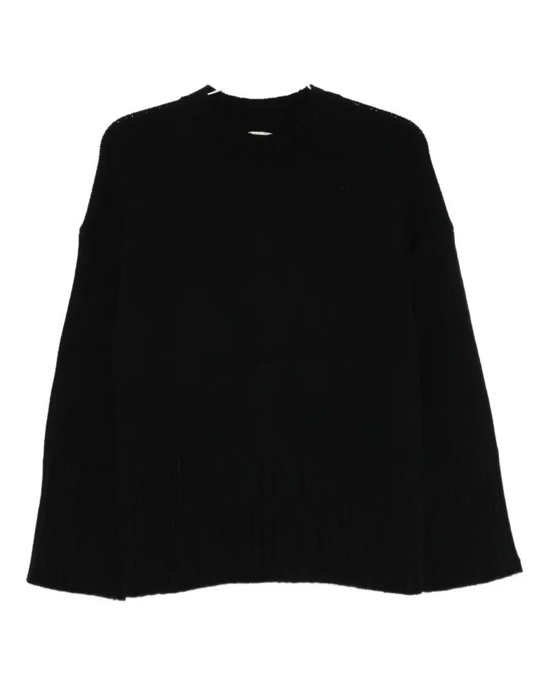 Barbour Pullover mit Rundhalsausschnitt - Schwarz Schwarz