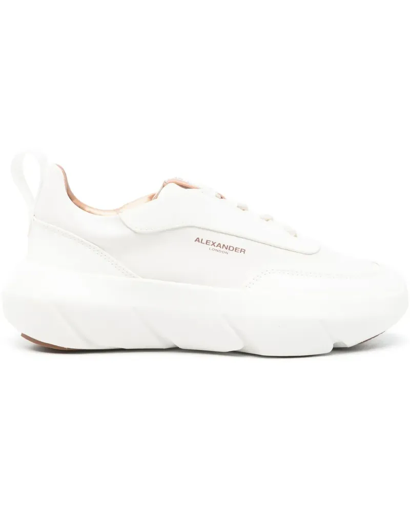Alexander Smith Sneakers aus Leder - Weiß Weiß