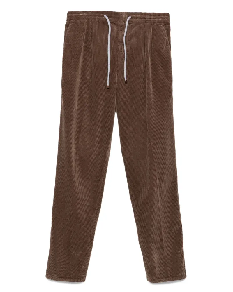 Brunello Cucinelli Cordhose mit Kordelzug - Braun Braun