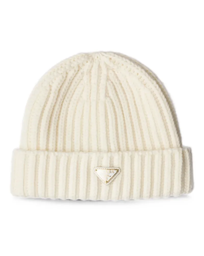 Prada wool beanie - Nude Nude