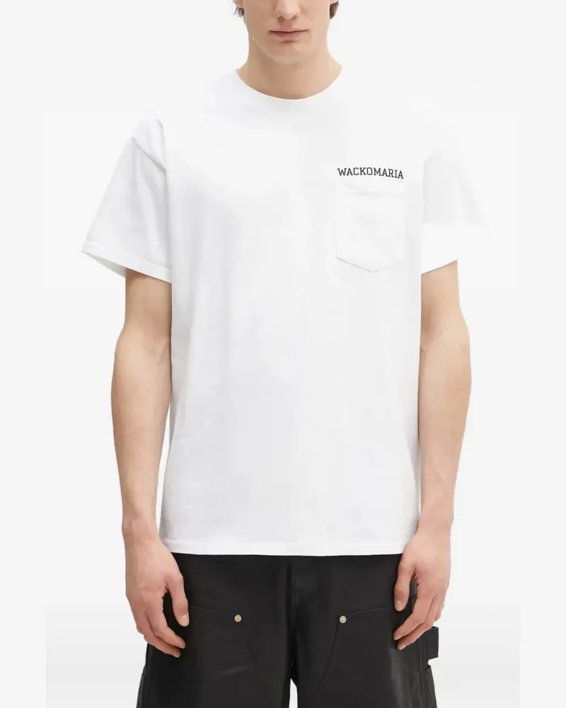 Wacko Maria x Keith Haring T-Shirt mit Print - Weiß Weiß