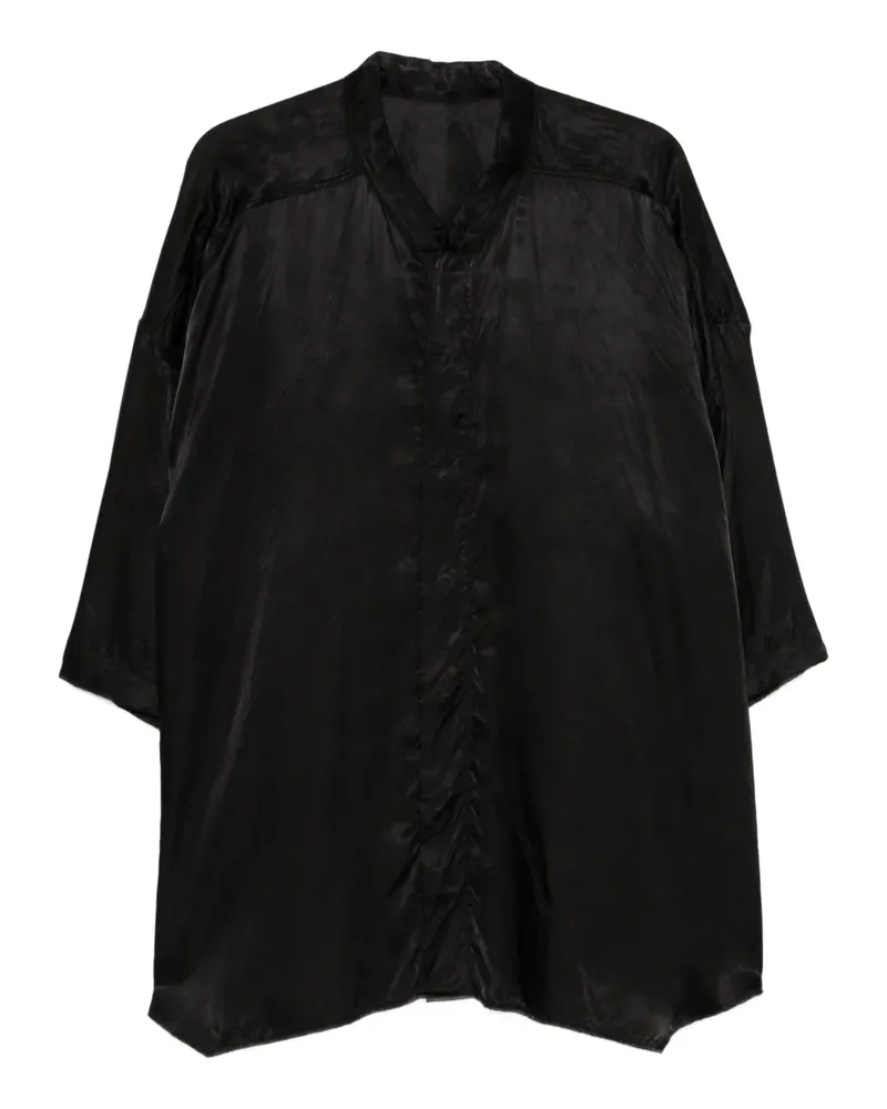 Rick Owens Jumbo Faun shirt - Schwarz Schwarz