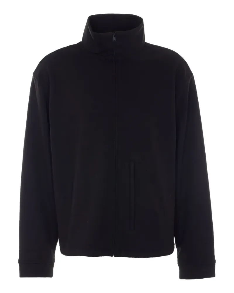 The Row zip-up turtleneck track jacket - Schwarz Schwarz