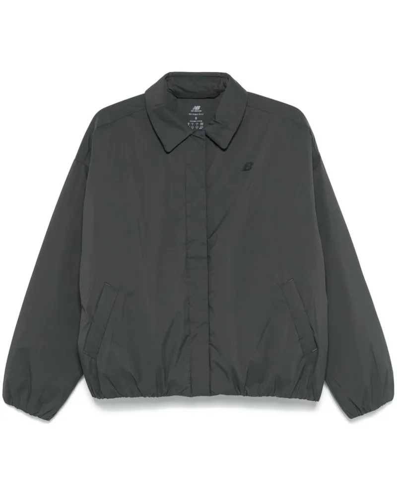 New Balance Coaches Jacke - Grau Grau