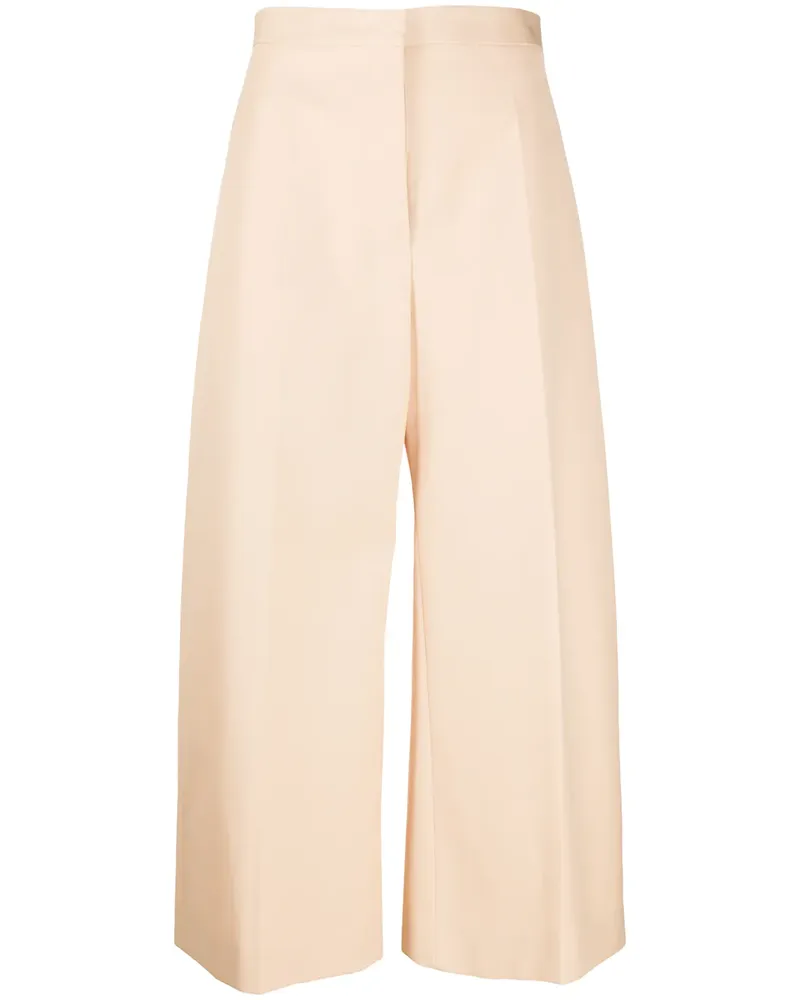 Jil Sander Hose mit weitem Bein - Nude Nude