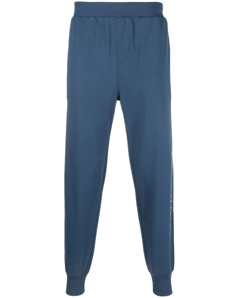 Ralph Lauren Pyjama-Hose mit Logo-Print - Blau Blau