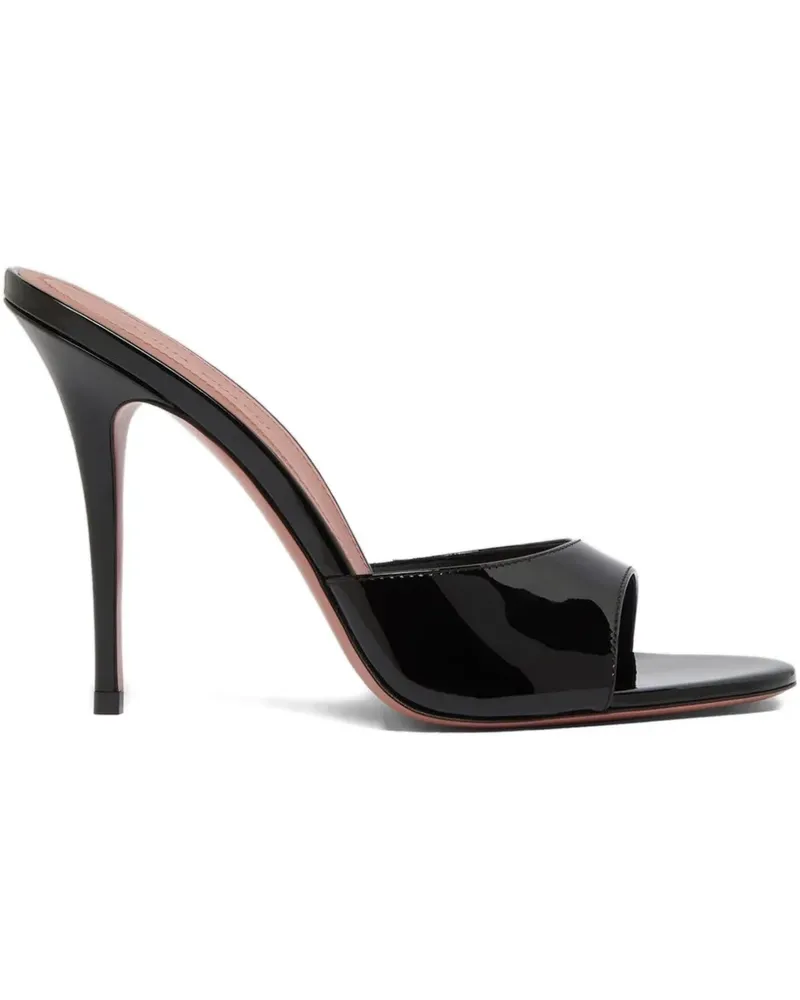 Amina Muaddi 105mm Elodie sandals - Schwarz Schwarz