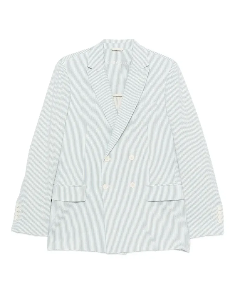 CIRCOLO 1901 striped double-breasted blazer - Blau Blau