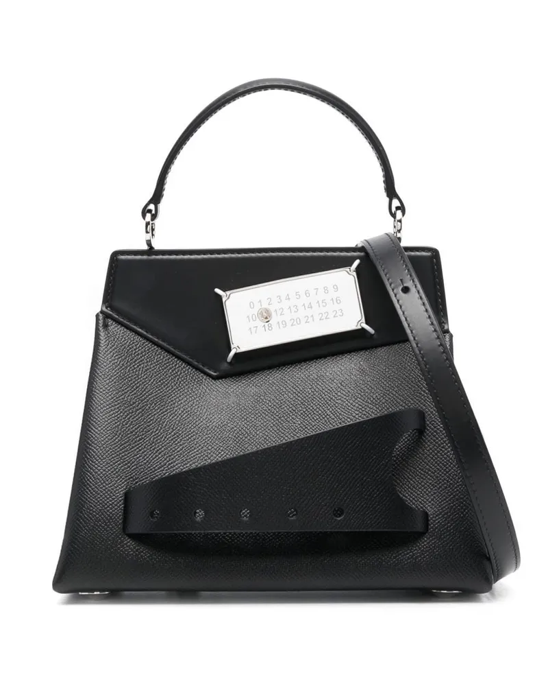 Maison Margiela Mini Snatched Handtasche - Schwarz Schwarz