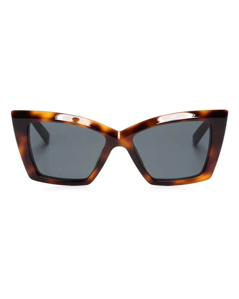 Saint Laurent Sonnenbrille im Butterfly-Design - Braun Braun