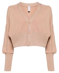 CFCL Garter Cropped-Cardigan Nude