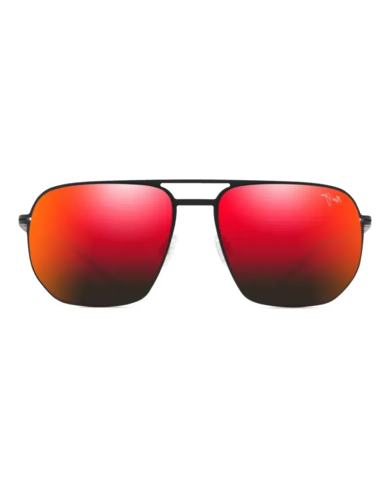 Maui Jim Shark's Cove Sonnenbrille - Schwarz Schwarz