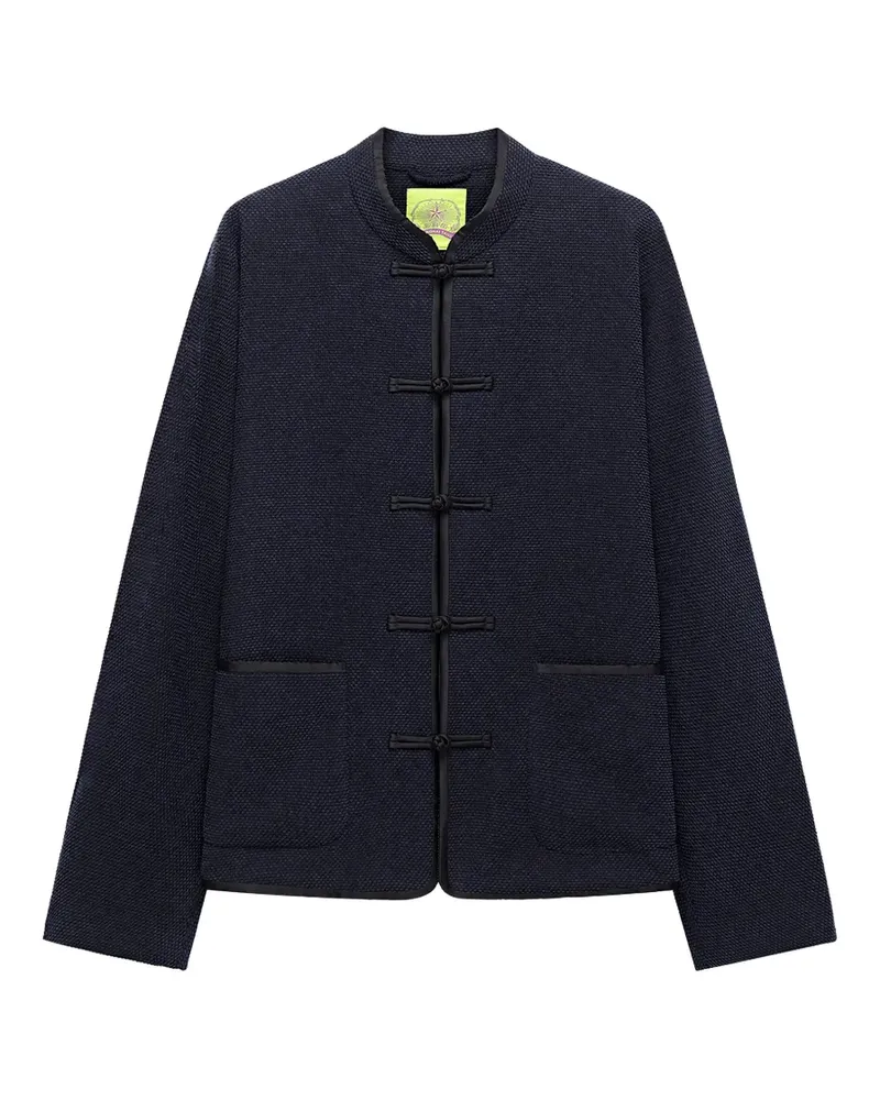 Shanghai Tang Tang patch-pocket jacket - Blau Blau