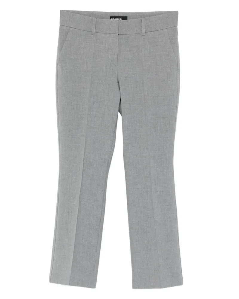 Cambio Farah Cropped-Hose - Grau Grau