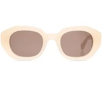 Sonnenbrille mit rundem Gestell
