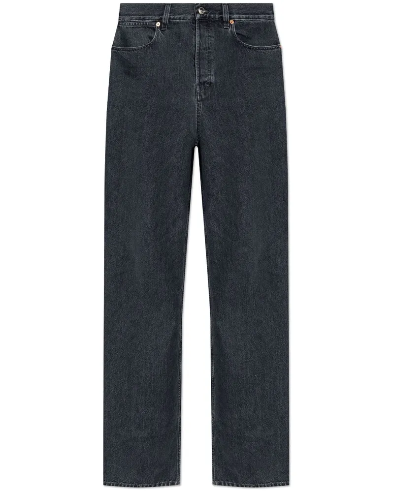 Gucci Jeans mit weitem Bein - Blau Blau