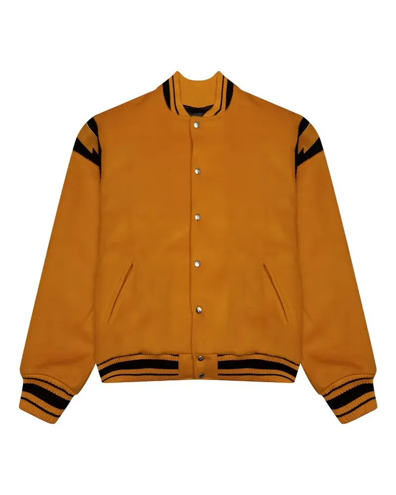 RHUDE Bomberjacke mit Logo - Gelb Gelb