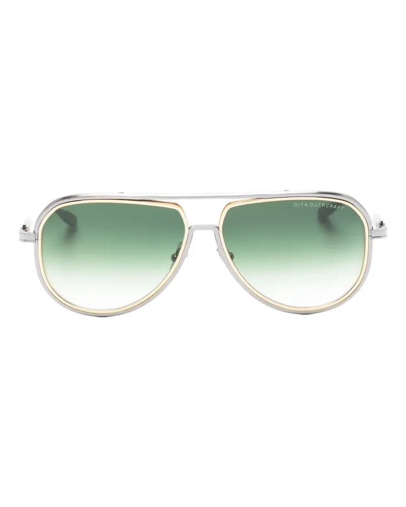DITA Outrcraft pilot-frame sunglasses - Silber Silber