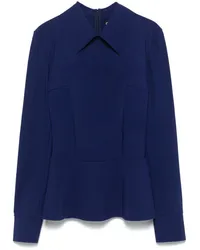 Chiara Boni Asym Bluse Blau