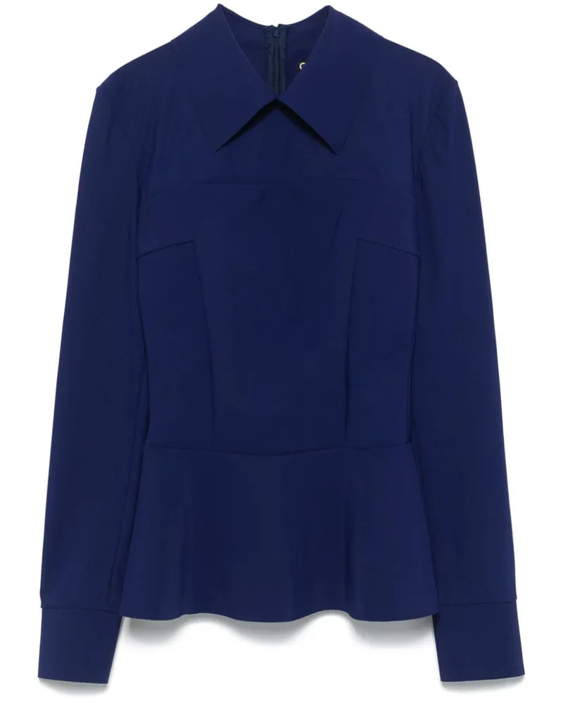 Chiara Boni Asym Bluse - Blau Blau