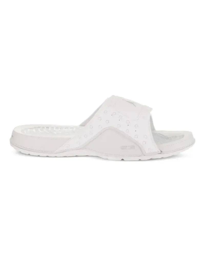 Jordan Hydro Retro Pantoletten - Weiß Weiß
