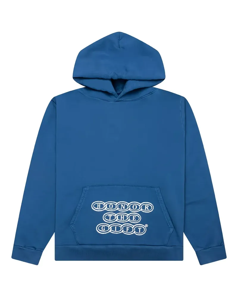 Honor The Gift Hoodie mit Kettendetail - Blau Blau