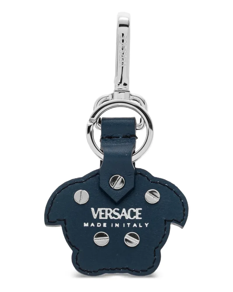 Versace Schlüsselanhänger mit Medusa - Blau Blau