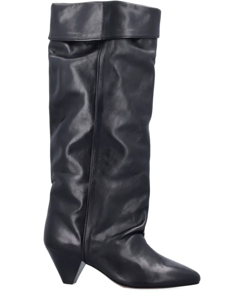 Isabel Marant Elita Stiefel - Schwarz Schwarz