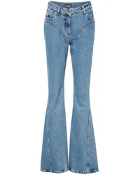 Thierry Mugler Ausgestellte Jeans Blau