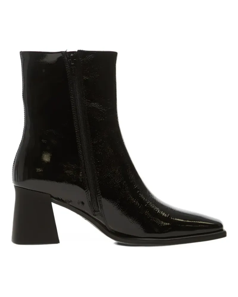Vagabond Hedda patent ankle boots - Schwarz Schwarz