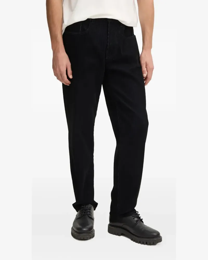 Armani Exchange corduroy trousers - Schwarz Schwarz