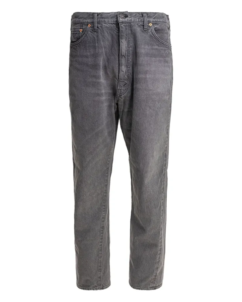 Kaptain Sunshine Ausgeblichene Jeans - Grau Grau
