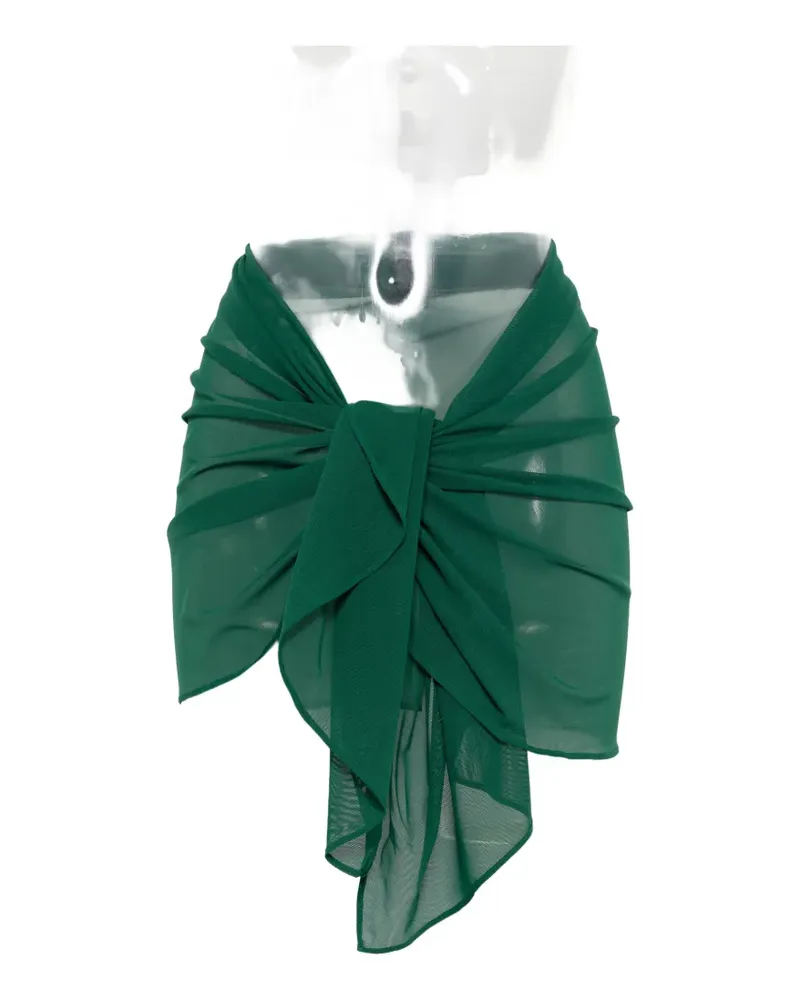 FISICO-Cristina Ferrari sheer-finish pareo - Grün Grün