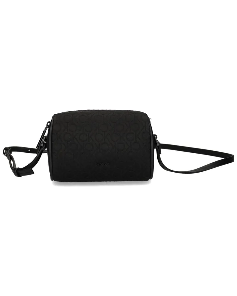 Calvin Klein Umhängetasche mit Logo-Print - Schwarz Schwarz