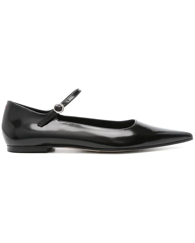 aeyde Cleo Ballerinas - Schwarz Schwarz