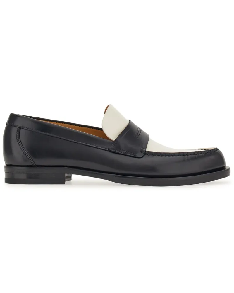 Ferragamo Loafer mit Logo-Prägung - Weiß Weiß