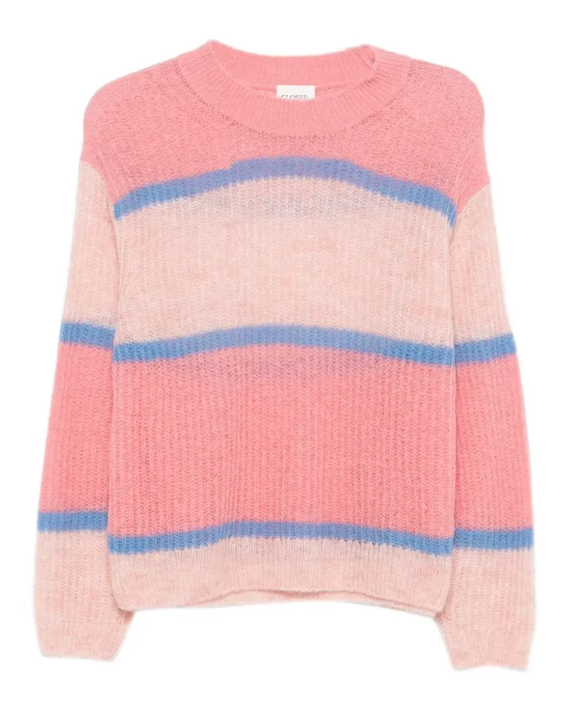 Closed Gestreifter Pullover - Rosa Rosa