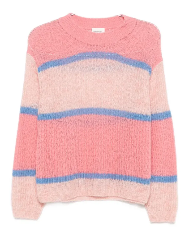 Closed striped sweater - Rosa Rosa