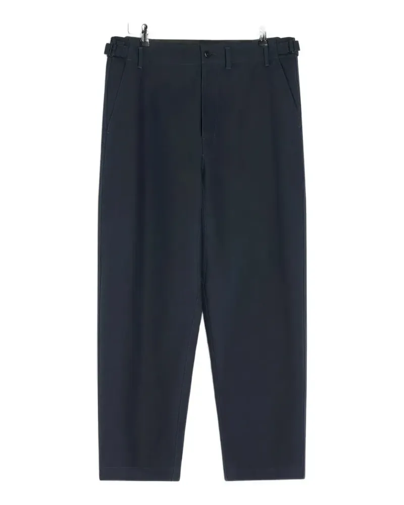 Christophe Lemaire Hose mit verstellbarem Bund - Blau Blau