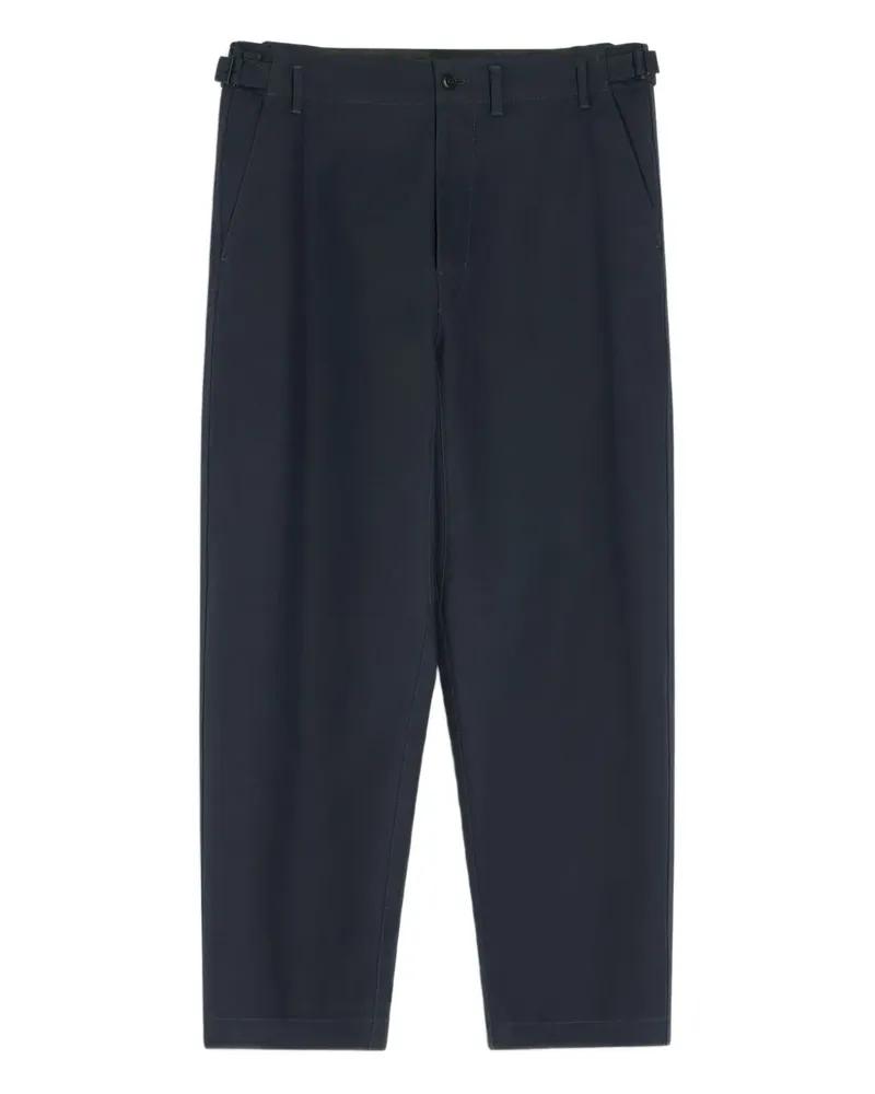 Christophe Lemaire Hose mit verstellbarem Bund - Blau Blau
