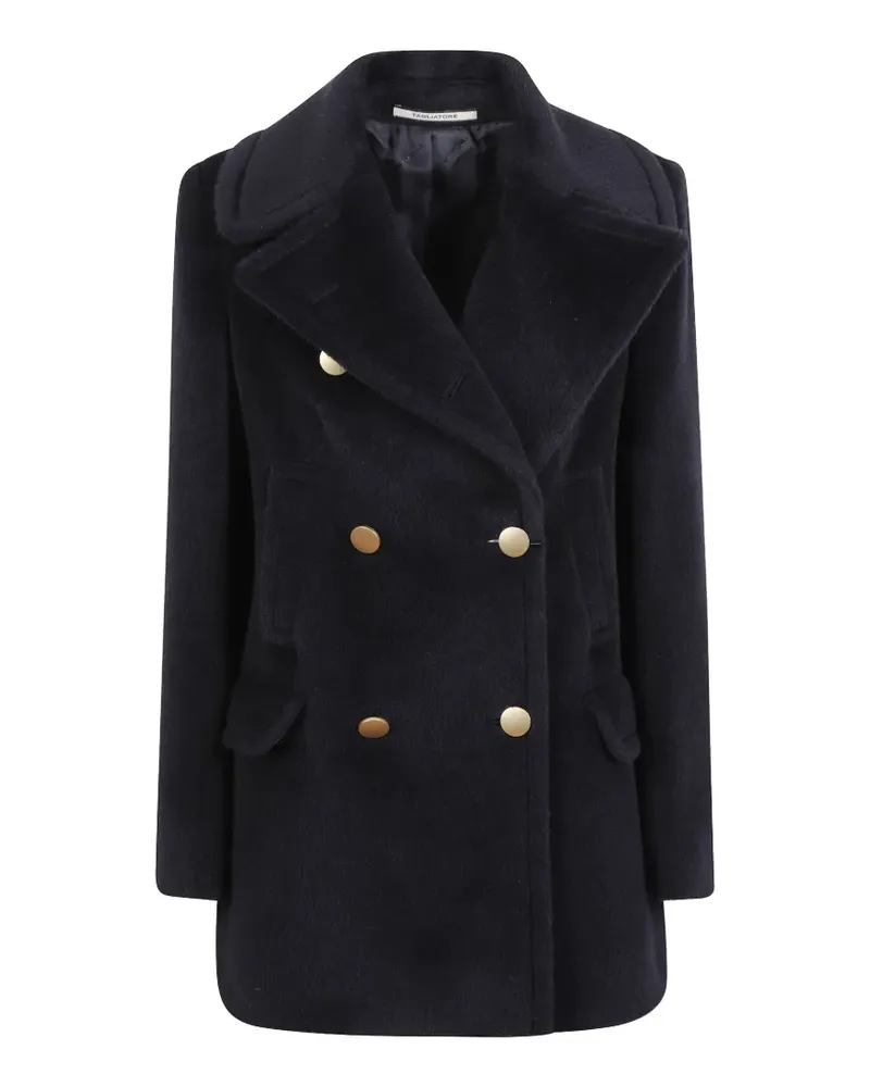 Tagliatore Blanchee doppelreihiger Mantel - Blau Blau
