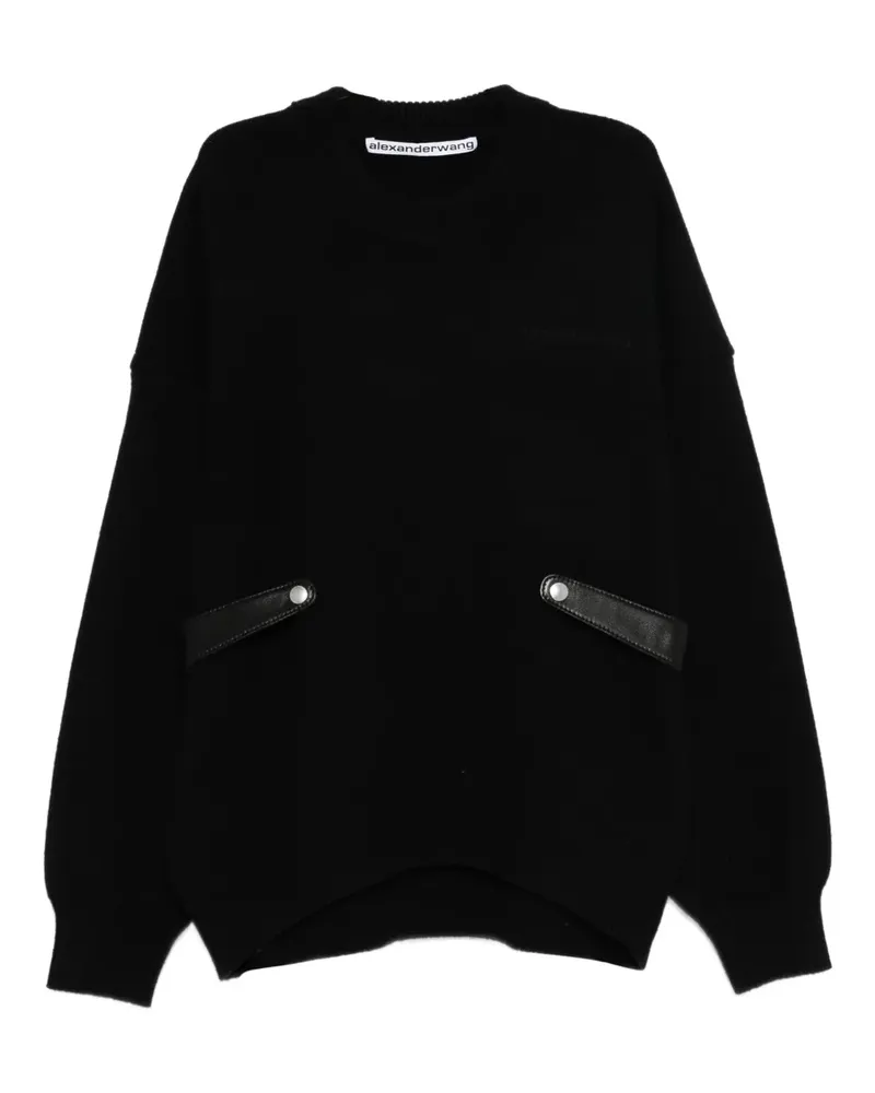 Alexander Wang pocket sweater - Schwarz Schwarz