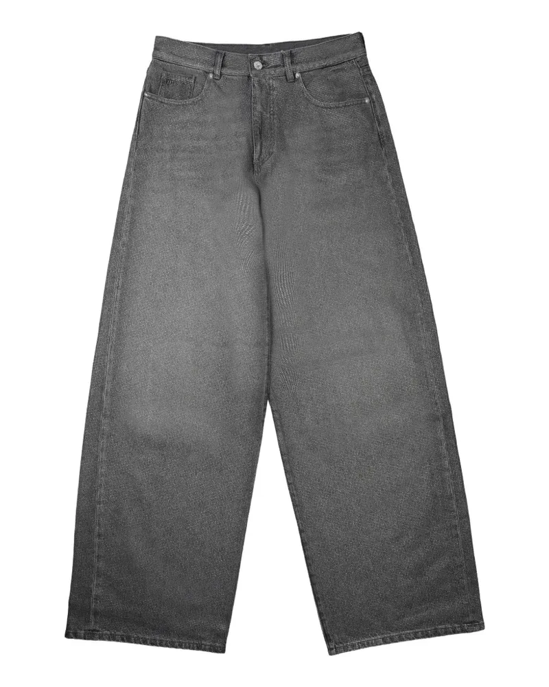 nine:inthe:morning glitter-embellished jeans - Grau Grau
