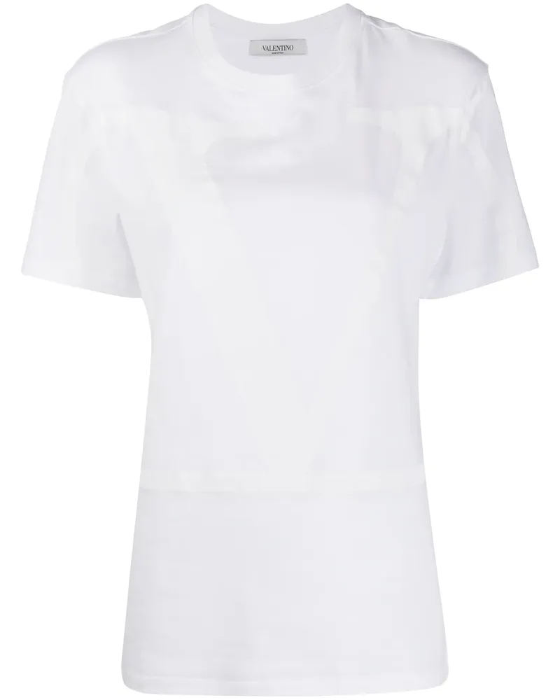 Valentino Garavani Oversized-T-Shirt mit VLOGO - Weiß Weiß