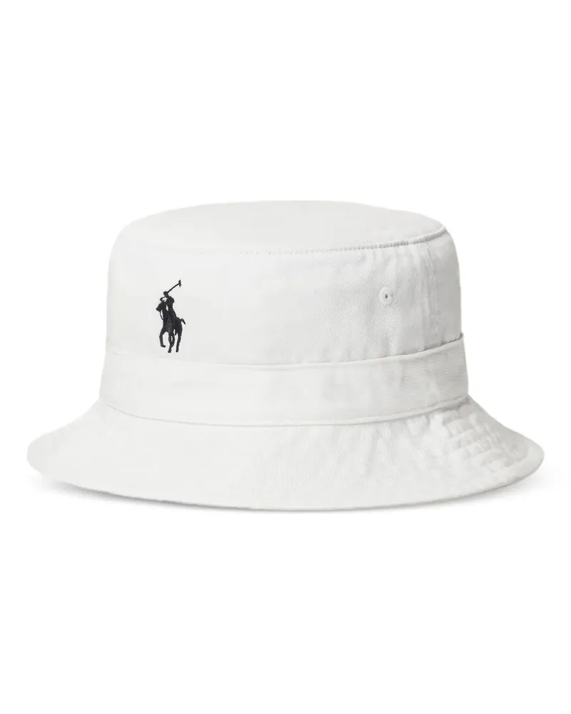 Ralph Lauren Fischerhut aus Twill - Weiß Weiß