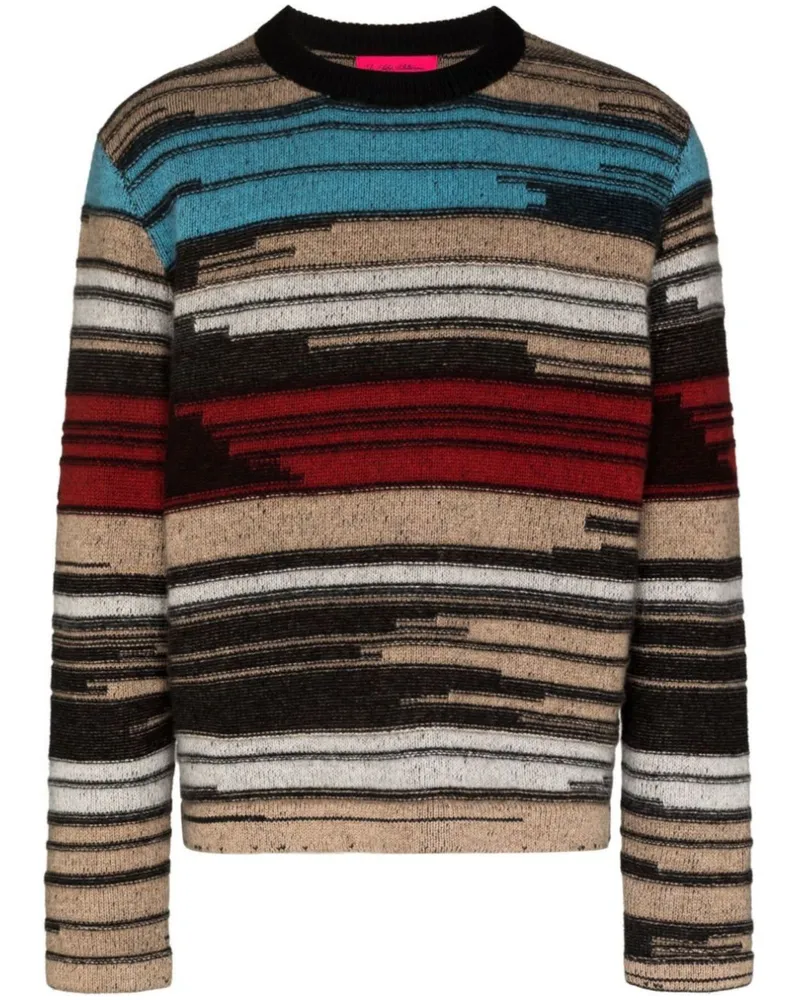 The Elder Statesman Nix N Marl Pullover - Nude Nude
