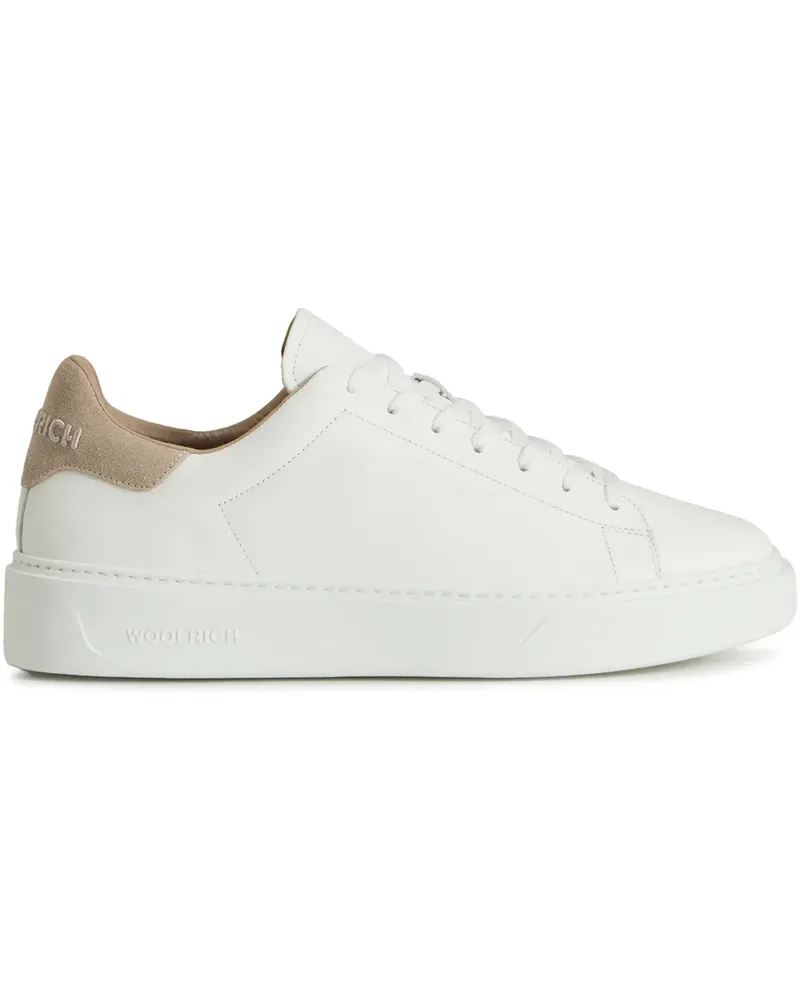 Woolrich Classic Court Sneakers - Weiß Weiß