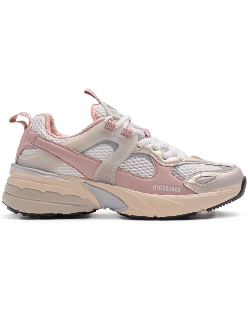 Hide & Jack Sneakers mit Logo-Detail - Nude Nude
