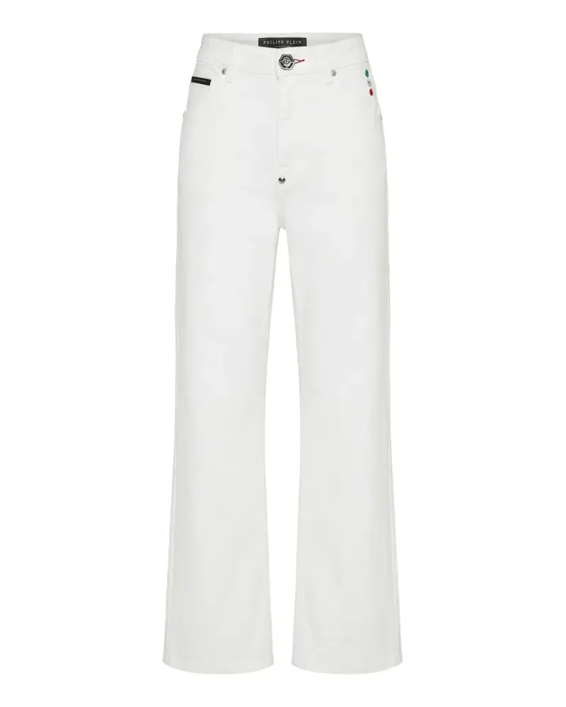 Philipp Plein straight-fit jeans basic - Weiß Weiß